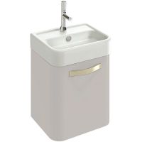 Тумба под раковину Jacob Delafon Replay 45 подвесная Белая глянцевая арт-EB1175G-G1C — фото 1, Тумбы под раковину