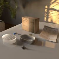 Мыльница Altasan Лотос Хром арт-ЛТ30Х — фото 3, Мыльницы