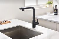 Смеситель для кухни Paulmark Viper Антрацит арт-Vi213105-401 — фото 2, Смесители для кухни