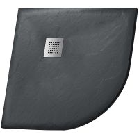 Душевой поддон из искусственного камня Grossman Strong 90x90 Графит арт-GR-S29090 — фото 1, Душевые поддоны из искусственного камня
