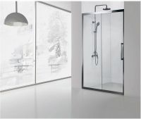 Душевая дверь Aquanet Delta NPE6121 160 профиль Хром стекло прозрачное арт-273613 — фото 2, Раздвижные душевые двери