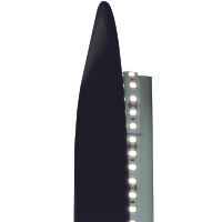 Зеркало Bond Loft 60x80 с подсветкой Черное глянцевое с бесконтактным выключателем арт-M35ZE-6080 — фото 9, Зеркала в ванную комнату