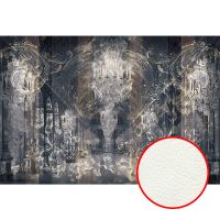 Фреска Ortograf Splendo 31769 Фактура флок FLK Флизелин (4*2,7) Серый/Коричневый, Вензель/Архитектура арт-31769 (флок FLK) — фото 1, Фрески