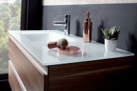 Тумба под раковину Jacob Delafon Vox 100 L подвесная Белый лак арт-EB2025-RA-G1C — фото 2, Тумбы под раковину