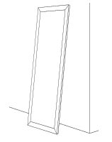 Товар: Зеркало Evoform Definite Floor 197х78 в багетной раме - Серебряный дождь 70 мм арт-BY 6002 - фото 7 Зеркало Evoform Definite Floor 197х78 в багетной раме - Серебряный дождь 70 мм арт-BY 6002 — фото 7, Зеркала в ванную комнату