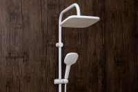 Душевая система Orange Karl Белая арт-M05-934w — фото 11, Душевые стойки