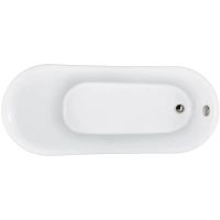 Акриловая ванна Grossman Retro 162х71 без гидромассажа арт-GR-1002 — фото 2, Акриловые ванны