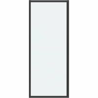 Душевая стенка Grossman Cosmo 80 профиль Черный матовый стекло прозрачное арт-200.K33.02.80.21.00 — фото 1, Боковые стенки