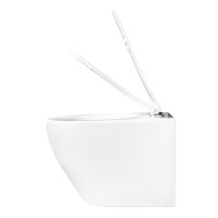 Унитаз WellWant Aura подвесной с сиденьем Микролифт арт-WWU01122W — фото 7, Подвесные унитазы