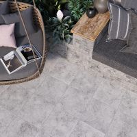 Керамическая ступень Керамин Вермонт 2 серый 29,8х29,8 см арт-СК000041215 — фото 2, Ступени и клинкер