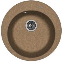 Кухонная мойка Florentina Никосия-510 Коричневая арт-20.135.B0510.105 — фото 1, Кухонные мойки