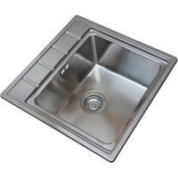 Кухонная мойка Seaman Eco Roma Нержавеющая сталь арт-SMR-5050A.0 — фото 1, Кухонные мойки