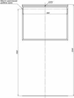 Зеркало Allen Brau Priority 100 с подсветкой Серебро браш арт-1.31017.02 — фото 9, Зеркала в ванную комнату