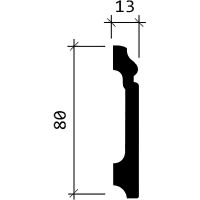 Плинтус гибкий Европласт 1.53.112 2000x80x13 мм арт-1.53.112 (гибкий) — фото 3, Плинтуса напольные