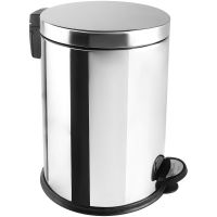 Ведро для мусора Fixsen Хром арт-FX-34024O — фото 1, Мусорные ведра