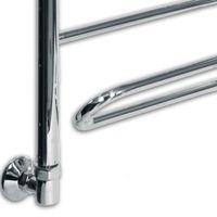 Водяной полотенцесушитель Ника Curve ЛZ 60x60 Хром арт-ЛЗ 60/60 — фото 4, Водяные полотенцесушители