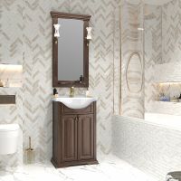 Товар: Тумба под раковину Opadiris Риспекто 55 Орех антикварный арт-00-00007073 - фото 5 Тумба под раковину Opadiris Риспекто 55 Орех антикварный арт-00-00007073 — фото 5, Тумбы под раковину