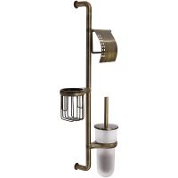 Подвесная стойка WasserKRAFT Exter Светлая бронза арт-K-1458 — фото 1, Стойки - набор держателей