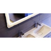 Зеркало Aqwella 5 Stars Malaga 120 Белый арт-Mal.02.12 — фото 2, Зеркала в ванную комнату