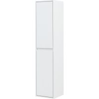 Шкаф пенал Aquanet Милан 35 подвесной Белый глянец арт-336386 — фото 3, Пеналы для ванной комнаты