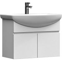 Тумба под раковину Vigo Wing 60 tp.WIN.BAL.60.2D подвесная Белая арт-tp.WIN.BAL.60.2Dбелый — фото 1, Тумбы под раковину