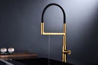 Смеситель для кухни Paulmark Tornado Брашированное золото арт-To213402-BG — фото 9, Смесители для кухни