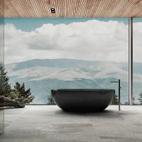 Ванна из полиэфирной смолы Vincea 170х75 Черная без гидромассажа арт-VBT-6T01B — фото 2, Ванны из полиэфирной смолы