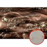 Фреска Ortograf 3D 6678 Фактура бархат золото FX-G Флизелин (4*2,7) Коричневый/Золото, Абстракция арт-6678 (бархат золото FX-G) — фото 1, Фрески