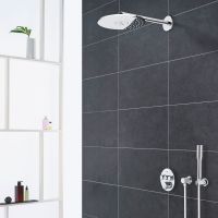 Душевая система Grohe Rainshower SmartActive с термостатом Хром арт-34705000 — фото 2, Встраиваемые душевые комплекты