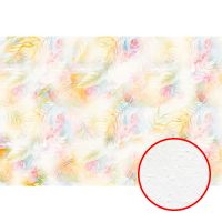 Фреска Ortograf Levity 33384 Фактура бархат FX Флизелин (4*2,7) Разноцветный, Перья арт-33384 (бархат FX) — фото 1, Фрески