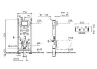 Товар: Комплект унитаза с инсталляцией Vitra S 40 с сиденьем Микролифт и клавишей смыва Хром глянцевый арт-9860B003-7200 - фото 10 Комплект унитаза с инсталляцией Vitra S 40 с сиденьем Микролифт и клавишей смыва Хром глянцевый арт-9860B003-7200 — фото 10, Комплекты унитаз + инсталляция