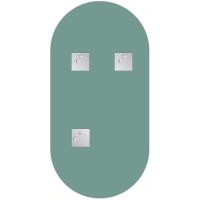 Зеркало Evoform Primary 80х40 со шлифованной кромкой арт-BY 0121 — фото 5, Зеркала в ванную комнату