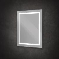 Зеркало BelBagno Kraft 70 с подсветкой Черное с сенсорным выключателем арт-SPC-KRAFT-700-800-SENS-NERO — фото 3, Зеркала в ванную комнату