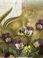 Фреска Ortograf Животные 7091 Фактура бархат FX Флизелин (2*2,7) Коричневый/Фиолетовый, Животные/Цветы/Абстракция арт-7091 (бархат FX) — фото 2, Фрески