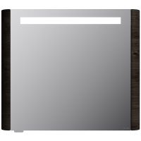 Зеркальный шкаф AM.PM Sensation 80 L Табачный дуб арт-M30MCL0801TF — фото 9, Зеркальные шкафы в ванную