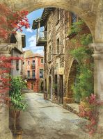 Товар: Фреска Ortograf Городской пейзаж 3792 Фактура флок FLK Флизелин (2*2,7) Бежевый/Разноцветный, Город/Пейзаж арт-3792 (флок FLK) - фото 2 Фреска Ortograf Городской пейзаж 3792 Фактура флок FLK Флизелин (2*2,7) Бежевый/Разноцветный, Город/Пейзаж арт-3792 (флок FLK) — фото 2, Фрески