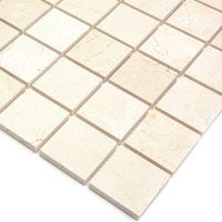Каменная мозаика Natural Adriatica Crema Marfil 30,5x30,5 см арт-7M025-48P — фото 2, Мозаика