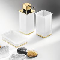 Дозатор для жидкого мыла Colombo Design Lulu Золото арт-B9322.HPS-VAN — фото 2, Дозаторы