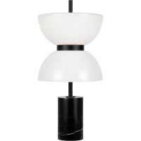 Настольная лампа Maytoni Modern Memory Белая Черная арт-MOD178TL-L11B3K — фото 1, Настольные лампы