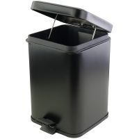 Ведро для мусора Veragio Gifortes Черное матовое арт-32141 — фото 2, Мусорные ведра