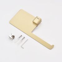 Держатель туалетной бумаги Raglo с полкой Золото матовое арт-R301.03.03 — фото 11, Держатели туалетной бумаги