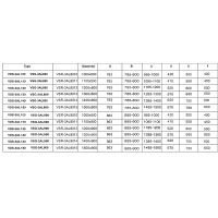 Душевой уголок Vincea Alpha 140x90 профиль Вороненая сталь стекло прозрачное арт-VSR-3AL9014CLGM — фото 6, Прямоугольные душевые уголки