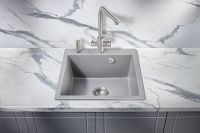 Кухонная мойка Milacio Murcia 51 Cuarzo Серый металлик арт-MC.77023 — фото 2, Кухонные мойки