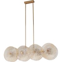 Подвесной светильник Maytoni Modern Aster Прозрачный Золото арт-MOD007PL-08G1 — фото 1, Подвесные светильники