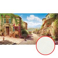 Фреска Ortograf Городской пейзаж 30799 Фактура флок FLK Флизелин (5*2,7) Бежевый/Зеленый/Голубой, Город/Пейзаж арт-30799 (флок FLK) — фото 1, Фрески