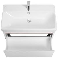 Товар: Тумба под раковину Aquaton Марти 80 подвесная Белая Дуб эндгрейн арт-1A283201MY010 - фото 4 Тумба под раковину Aquaton Марти 80 подвесная Белая Дуб эндгрейн арт-1A283201MY010 — фото 4, Тумбы под раковину