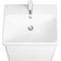 Тумба под раковину Aquaton Сканди 55 подвесная Белая арт-1A251701SD010 — фото 3, Тумбы под раковину