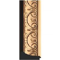 Зеркало Evoform Polygon 90х70 в багетной раме - Барокко золото 106 мм арт-BY 7243 — фото 2, Зеркала в ванную комнату