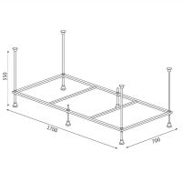 Акриловая ванна Berges Tari 170x80 без гидромассажа арт-050030 — фото 14, Акриловые ванны