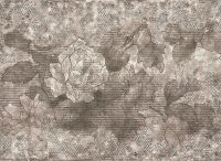 Фреска Ortograf Цветы 33476 Фактура флок FLK Флизелин (3,7*2,7) Коричневый, Цветы/Абстракция арт-33476 (флок FLK) — фото 2, Фрески